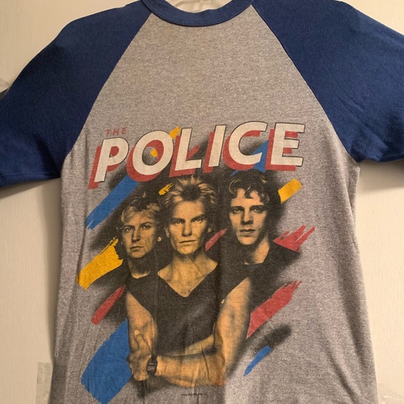 vintage the police shirt